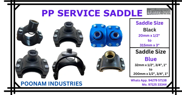 Plastic Service Saddle